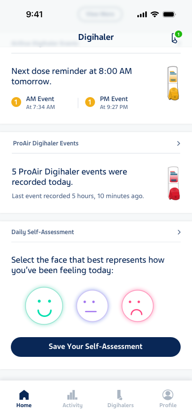 Digihaler - Self Assessment